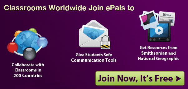 Join ePals, It's Free!